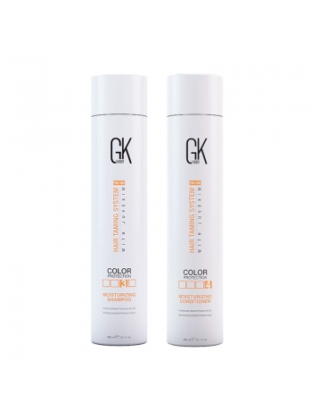 Набір GKhair Global Keratin Moisturizing зволожуючі шампунь та кондиціонер, 2х300 мл