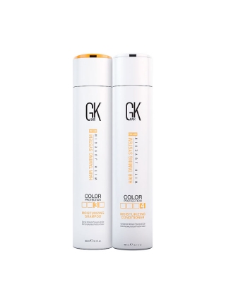 Набір GKhair Global Keratin Moisturizing зволожуючі шампунь та кондиціонер, 2х300 мл