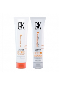 Набор GKhair Global Keratin Moisturizing увлажняющие шампунь и кондиционер, 2х100 мл