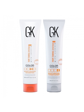 Набор GKhair Global Keratin Moisturizing увлажняющие шампунь и кондиционер, 2х100 мл