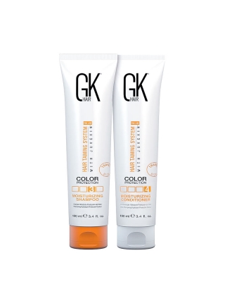 Набор GKhair Global Keratin Moisturizing увлажняющие шампунь и кондиционер, 2х100 мл