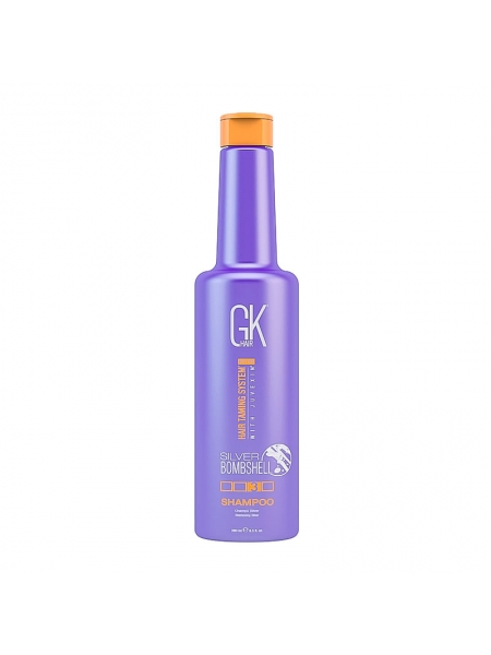 Срібний шампунь GKhair Silver Bombshell Shampoo для холодних відтінків, 280 мл