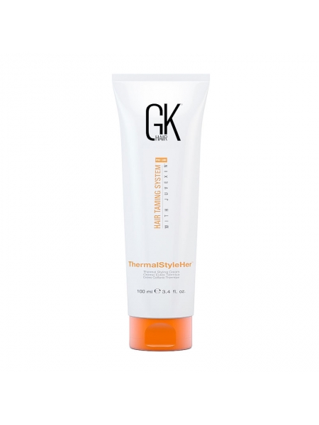 Термозахисний крем GKhair  ThermalStyleHer Cream для укладання волосся, 100 мл