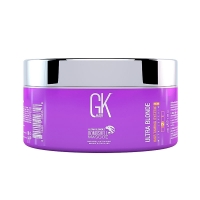 Маска с блонд оттенком для окрашенных волос GKhair (Global Keratin) Ultra Blonde Bombshell Маsque 200 г