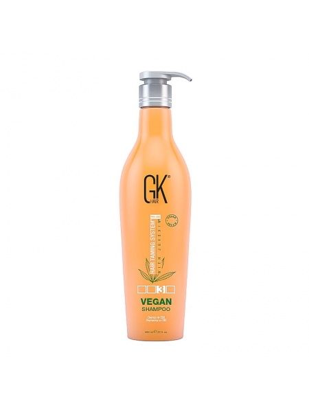 Шампунь для волосся GKhair Global Keratin СВD Vegan Shampoo, 650 мл