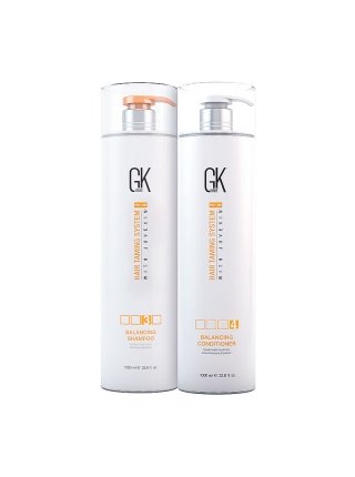 Набір GKhair Global Keratin Balancing балансуючі шампунь та кондиціонер, 2х1000 мл