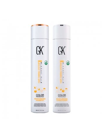 Набор GKhair Global Keratin Moisturizing увлажняющие шампунь и кондиционер, 2х300 мл