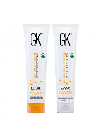 Набір GKhair Global Keratin Moisturizing зволожуючі шампунь та кондиціонер, 2х100 мл