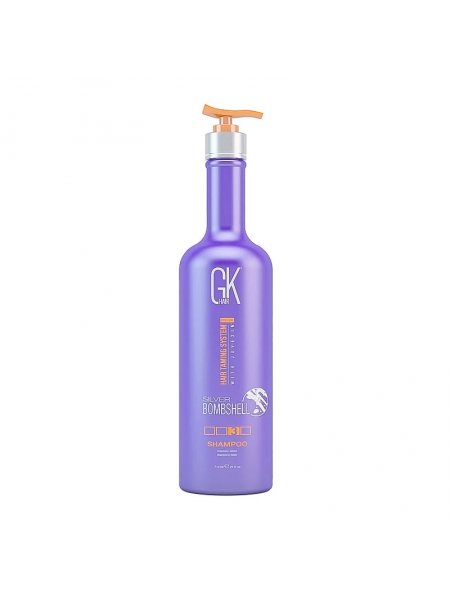 Срібний шампунь GKhair Silver Bombshell Shampoo для холодних відтінків, 710 мл