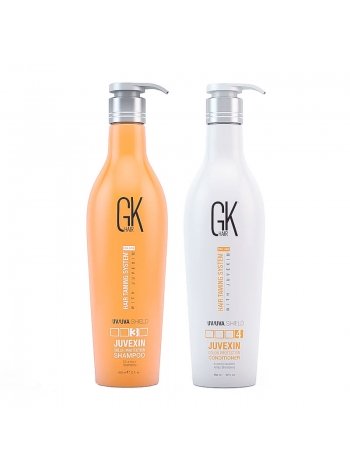Набір для фарбованого волосся "Захист Кольору" GKhair Color Shield шампунь та кондиціонер, 2х650 мл