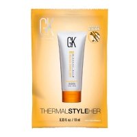 Термозащитный крем GKhair Global Keratin ThermalStyleHer Cream для укладки волос, 10 мл (саше)