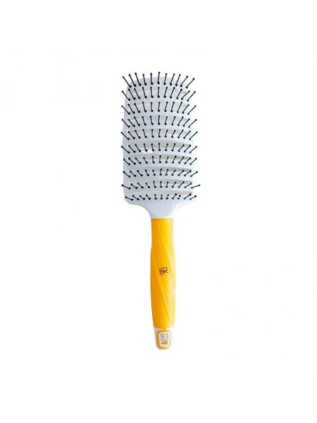 Продувочный браш GkHair Vent Brush широкий для легкого расчесывания волос, 76 мм