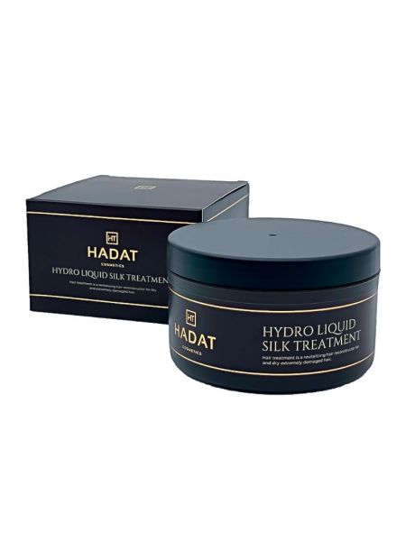 Маска "Рідкий Шовк" Hadat Cosmetics Hydro Liquid Silk Treatment для сухого та пошкодженого волосся, 300 мл