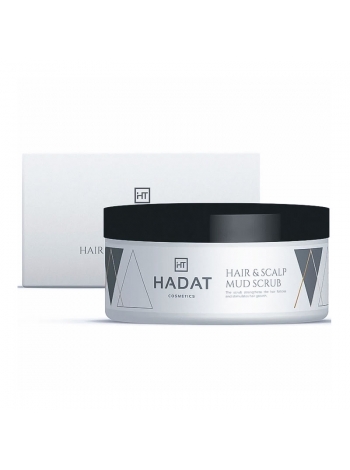 Очищающий скраб Hadat Cosmetics Hair and Scap Mud Scrub с морской солью для волос и кожи головы, 300 мл