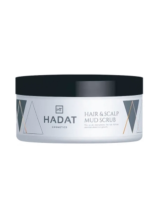 Очищаючий скраб Hadat Cosmetics Hair and Scap Mud Scrub з морською сіллю для волосся та шкіри голови, 300 мл