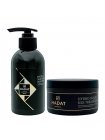 Набор Hadat Hydro DUO-2 увлажняющий шампунь и маска "Жидкий Шелк" для восстановления волос, 250/300 мл