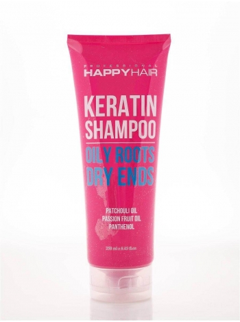 Шампунь Happy Hair Keratin Shampoo безсульфатный (250 мл)