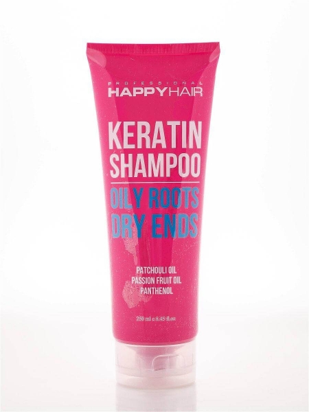 Шампунь Happy Hair Keratin Shampoo безсульфатний (250 мл)