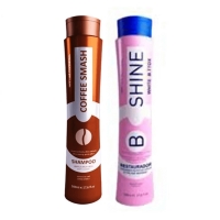 Набор ботокса для волос Happy Hair B.Shine Restorer White