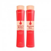 Набор кератина для волос Happy Hair Macadamia Gloss