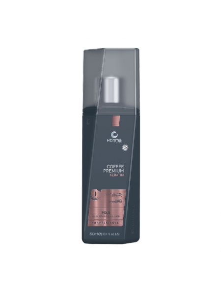 Технический шампунь Honma Tokyo Coffee Premium Keratin Deep Cleaning Shampoo глубокой очистки волос (Шаг 1) 300 мл