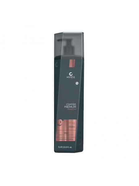 Финишная маска Honma Tokyo Coffee Premium Keratin Ultra Shine Mask для увлажнения волос, 1000 мл (заводская)