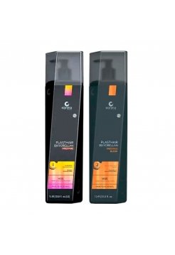 Набор биксипластии Honma Tokyo Plasthair Bixyorellan Precious Blend для выпрямления, 30+50 г (разлив)