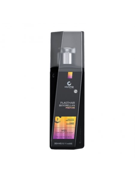 Технический шампунь Honma Tokyo Plasthair Bixyrelann Prepare Shampoo глубокой очистки, 300 мл (заводская)