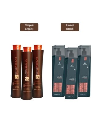 Набор Honma Tokyo Coffee Premium Keratin Intensive шампунь, кератин, маска, 100/200/100 г (разлив)
