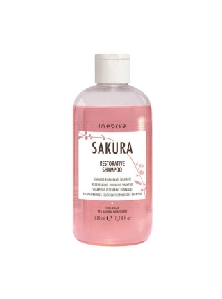 Регенерирующий увлажняющий шампунь Inebrya Sakura Restorative Shampoo