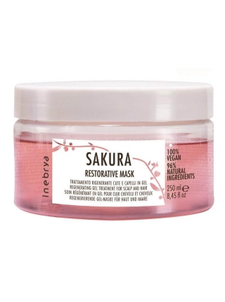 Восстанавливающая гель-маска для волос Inebrya Sakura Restorative Mask