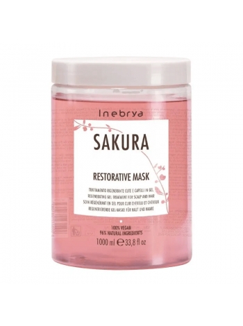 Восстанавливающая гель-маска для волос Inebrya Sakura Restorative Mask