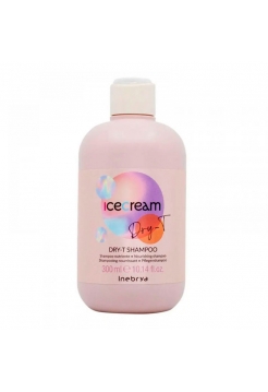 Шампунь Inebrya Ice cream Dry-T shampoo питательный для сухих и поврежденных волос, 300 мл