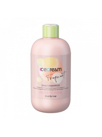 Шампунь Inebrya Frequent Ice Cream Daily Shampoo для щоденного домашнього догляду, 300 мл