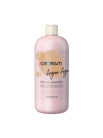 Шампунь Inebrya Argan Oil Pro-Age Shampoo с аргановым маслом для окрашенных волос, 1000 мл
