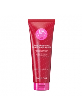 Маска-кондиціонер 2 в 1 Inebrya Up To You Smoothing 2-in-1 Conditioner & Mask для розгладжування волосся, 250 мл