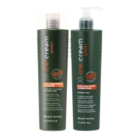 Набір Inebrya Ice Cream Green Post-Treatment регенеруючі шампунь та кондиціонер для фарбованого волосся, 2*300