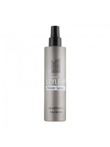Спрей Inebrya Volume Root Spray для надання об'єму тонкому та пошкодженому волоссю (200 мл)