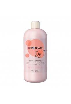 Шампунь Inebrya Ice cream Dry-T shampoo живильний для сухого та пошкодженого волосся, 1000 мл