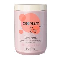Маска Inebrya Ice cream Dry-T для сухих и окрашенных волос, 1000 мл