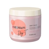 Маска Inebrya Ice cream Dry-T для сухого та фарбованого волосся, 500 мл