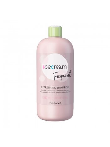 Освежающий шампунь Inebrya Frequent Ice Cream Refreshing Shampoo, 1000 мл