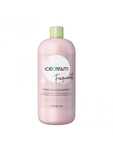 Освежающий шампунь Inebrya Frequent Ice Cream Refreshing Shampoo, 1000 мл