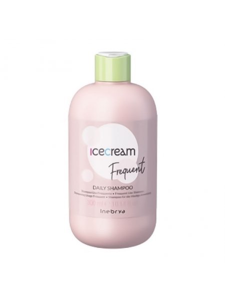 Шампунь Inebrya Frequent Ice Cream Daily Shampoo для ежедневного домашнего ухода, 300 мл