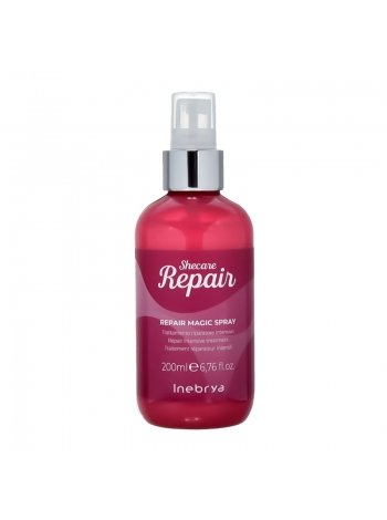 Відновлюючий спрей Inebrya Shecare repair Magic Spray відновлюючий для сухого та пошкодженого волосся (200 мл)