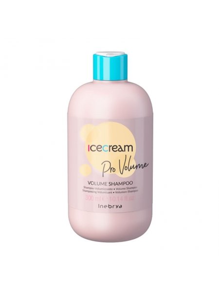 Відновлюючий шампунь Inebrya Ice Cream Volume Shampoo для тонкого волосся, 300 мл