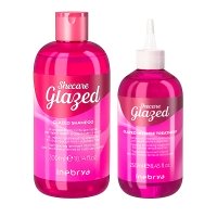 Набор Inebrya Shecare Glazed Duo для блеска волос с эффектом глазировки шампунь и крем, 300/250 мл
