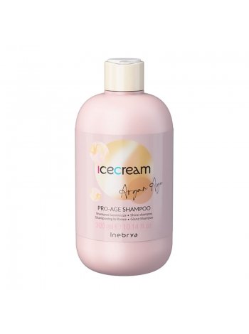 Шампунь Inebrya Argan Oil Pro-Age Shampoo с аргановым маслом для окрашенных волос, 300 мл