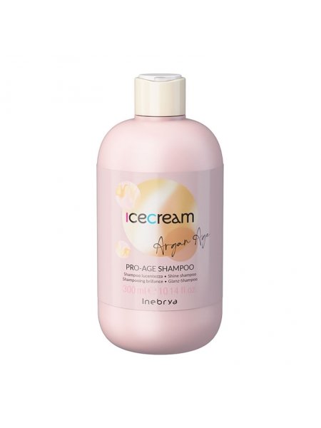 Шампунь Inebrya Argan Oil Pro-Age Shampoo с аргановым маслом для окрашенных волос, 300 мл