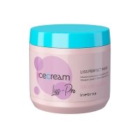 Разглаживающая маска Inebrya Ice Cream Liss Pro Liss Perfect Mask для жестких и пушистых волос, 500 мл